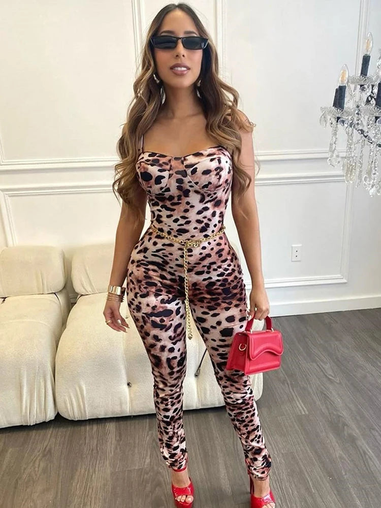 Leopard Jumpsuit